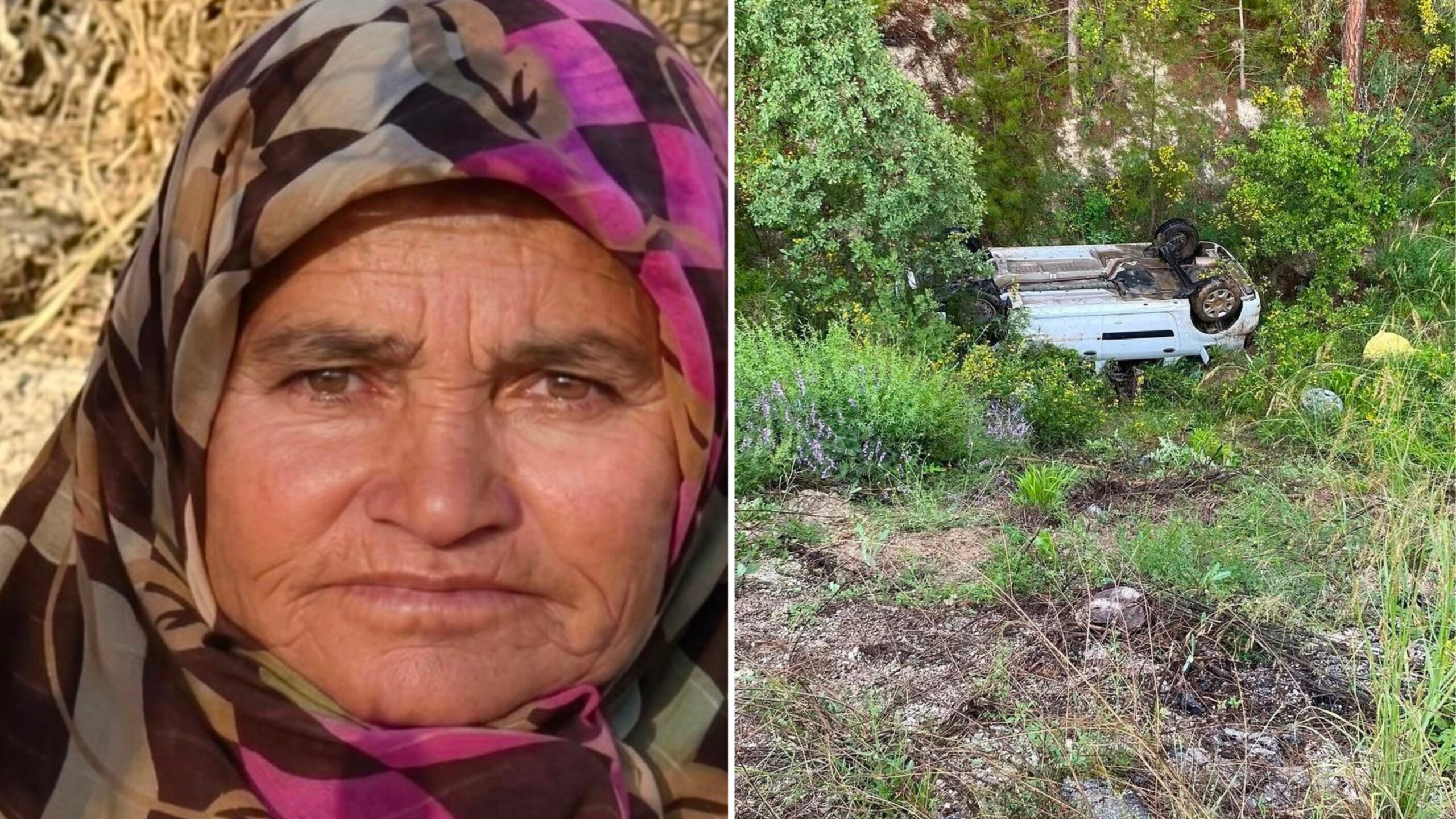 Burdur'un Gölhisar ilçesinde kontrolden çıkarak takla atan otomobilde bulunan 1