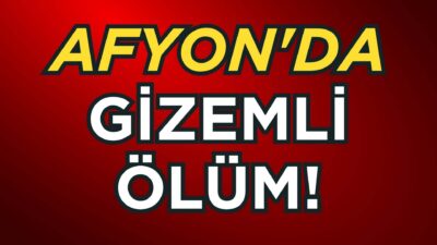 Afyonkarahisar’da tek başına hayatını sürdüren 58 yaşındaki bir vatandaş, evinin