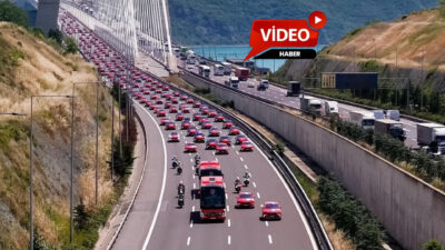 A Milli Futbol Takımı’mızın Dünya Kupası yolculuğu için düzenlenen uğurlama