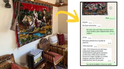 İnternetteki ilan dünyasında eşine az rastlanır bir pazarlık diyaloğu sosyal