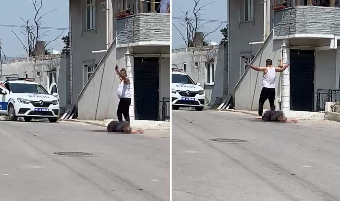 Kocaeli'nin Dilovası ilçesinde güpegündüz yaşanan ve infiale yol açan kan