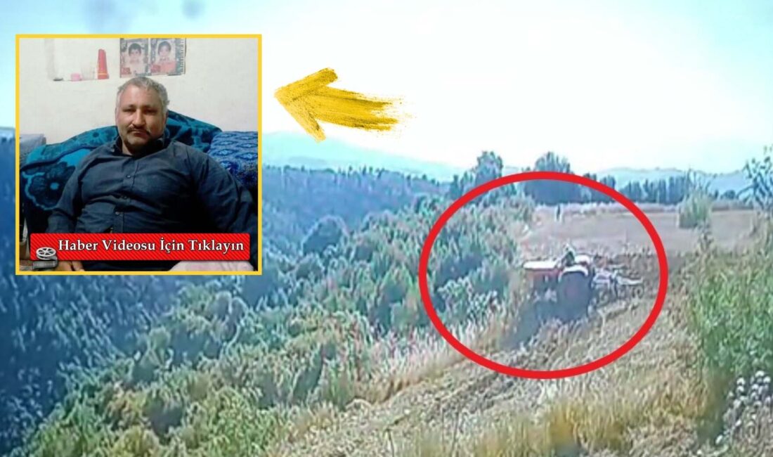 Manisa’nın Ahmetli ilçesinde, tarlasını işlediği esnada kullandığı traktörün devrilmesi sonucu
