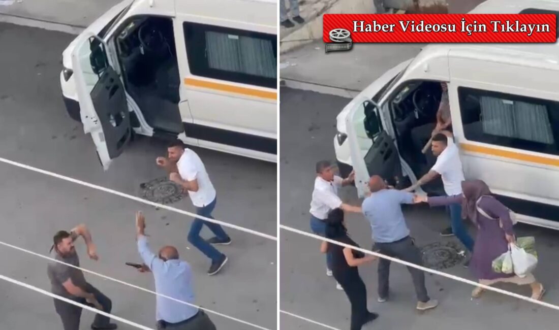 Ankara’nın Pursaklar ilçesinde sabah saatlerinde meydana gelen laf atma tartışması,