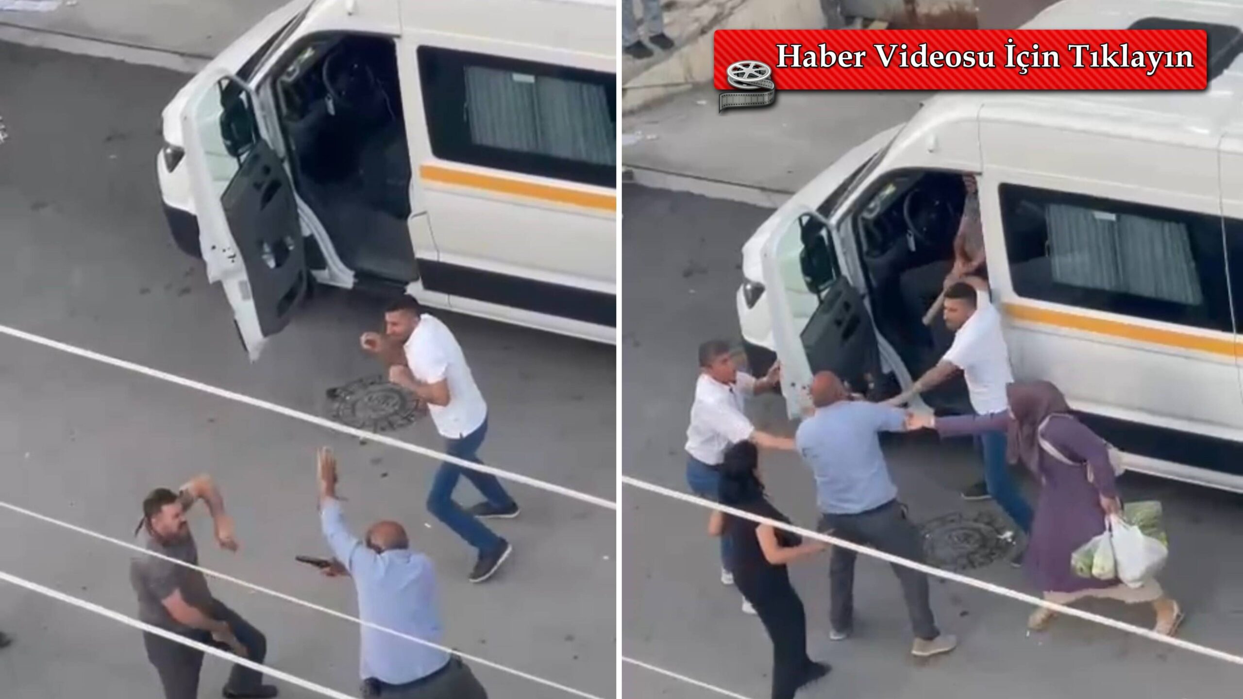 Ankara’nın Pursaklar ilçesinde sabah saatlerinde meydana gelen laf atma tartışması,