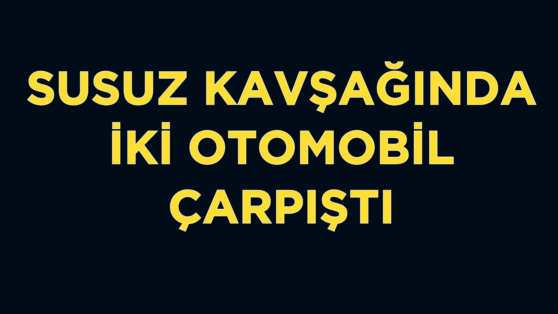 Uşak’ta iki otomobilin çarpışması sonucu 1’i bebek 5 kişi yaralanarak