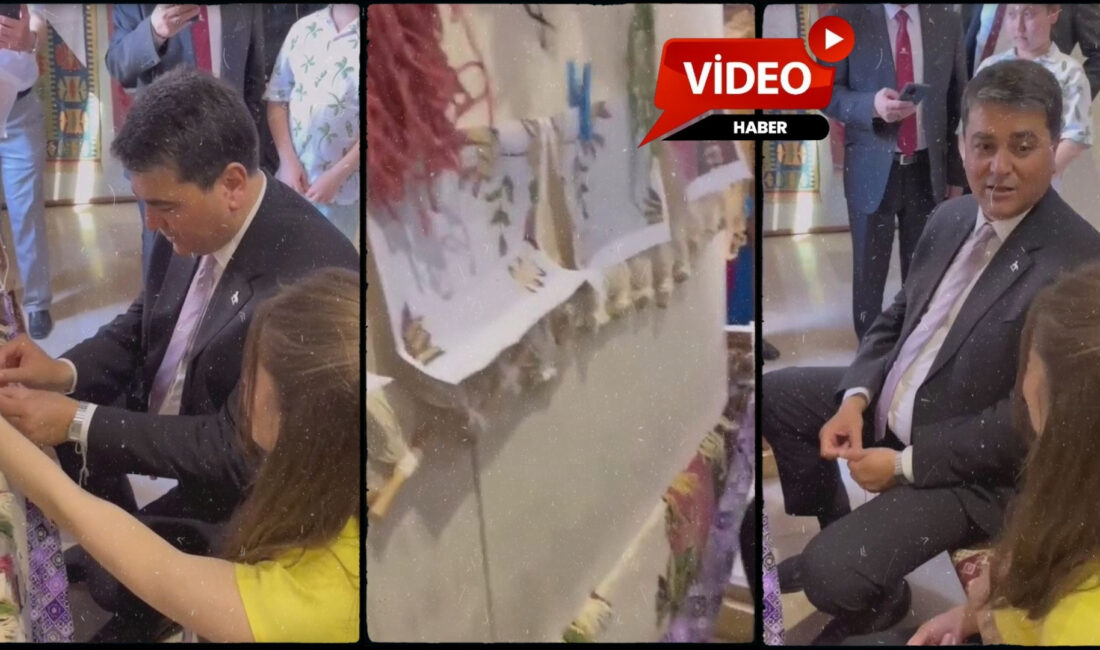 Demokrat Parti Genel Başkanı Gültekin Uysal, Isparta ziyareti kapsamında halı