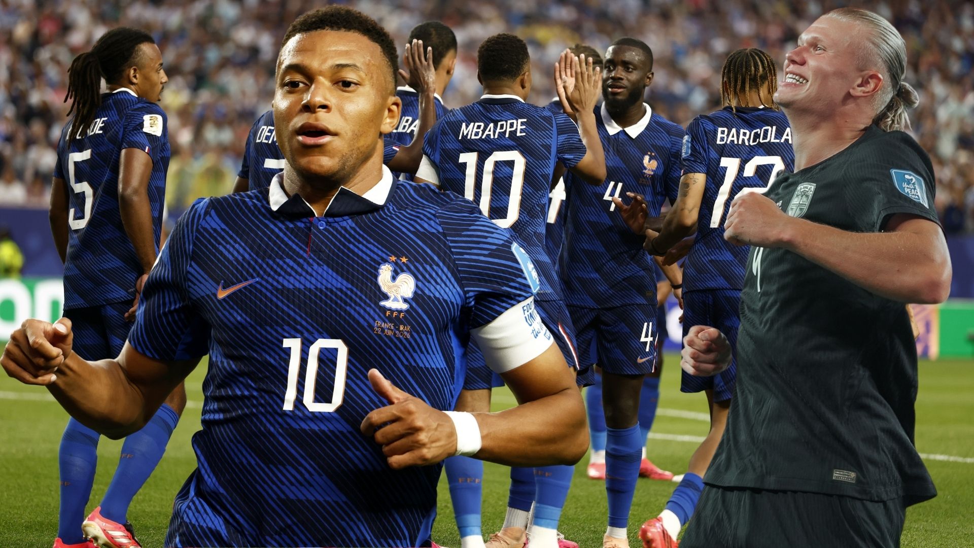 2026 Dünya Kupası'nda I Grubu'nun yıldız forvetleri Kylian Mbappe ile