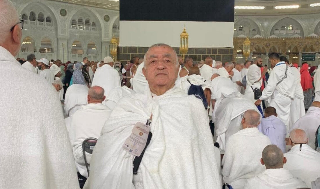 Afyonkarahisar’ın Bolvadin ilçesinde yaşayan ve kutsal topraklarda hac farizasını yerine