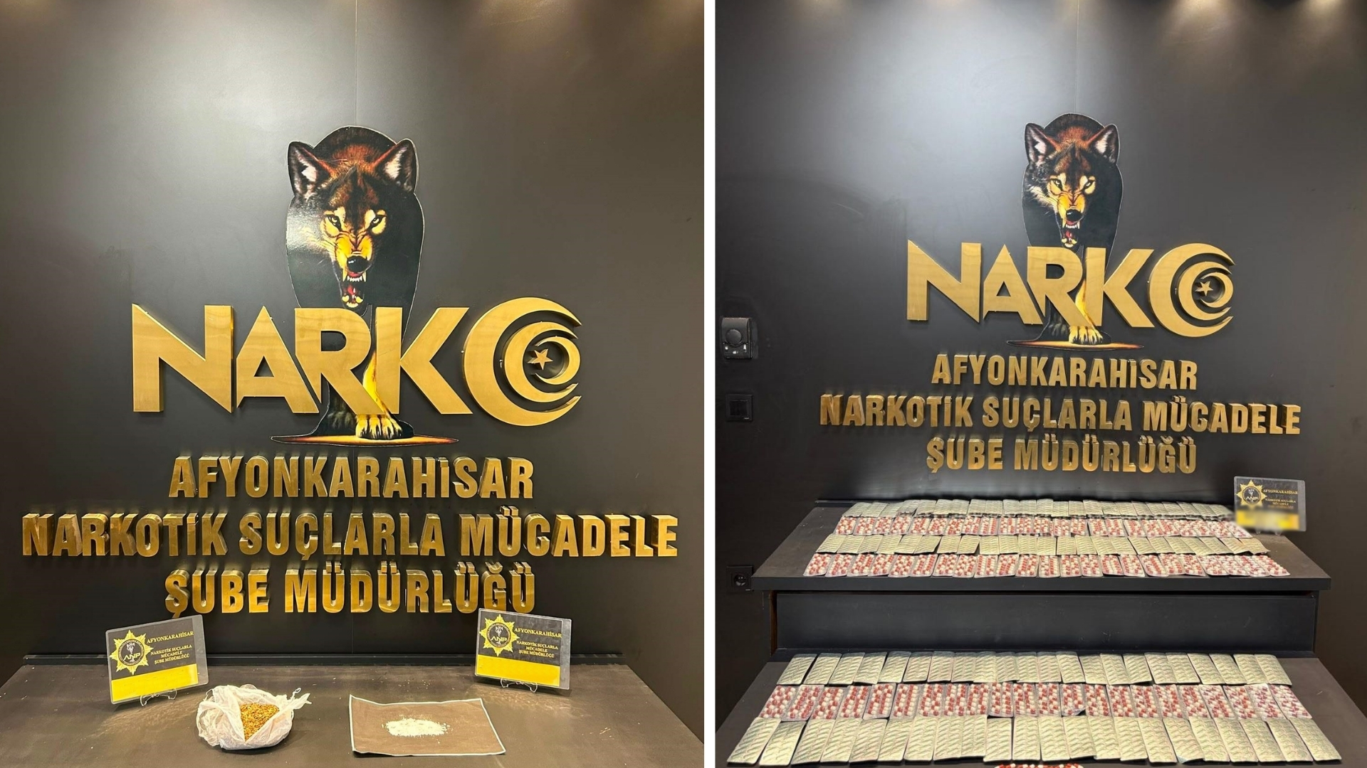 Afyonkarahisar İl Emniyet Müdürlüğü ekiplerince suç ve suçluyla mücadele kapsamında