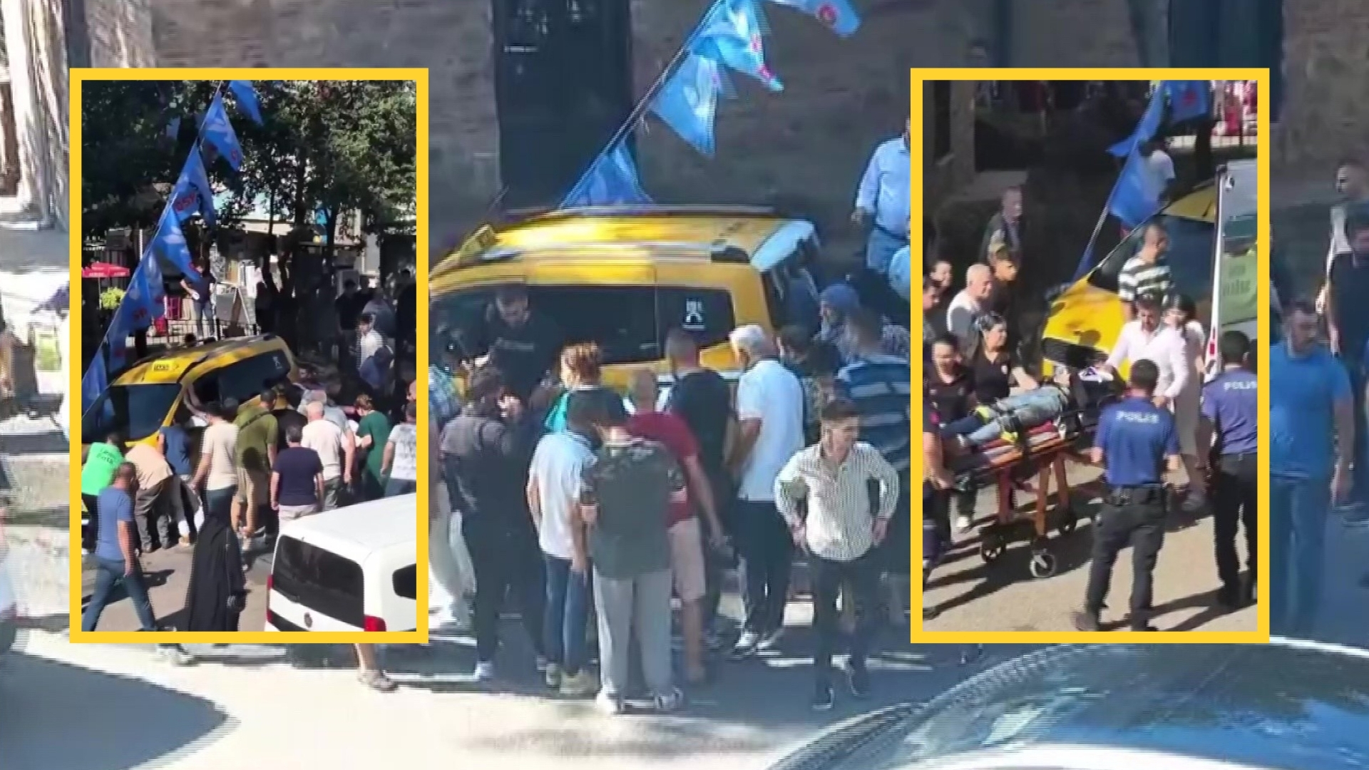 Bursa'da otobüse binmek isterken taksinin altında kalan genç bir avukat