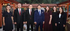 Afyonkarahisar’ın Dinar ilçesinde görev yerleri değişen hâkim ve savcılar için