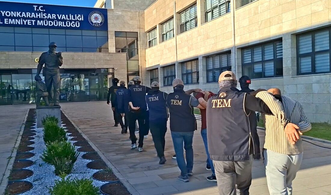 Afyonkarahisar İl Emniyet Müdürlüğü, devletimizin birliğini ve milletimizin huzurunu hedef
