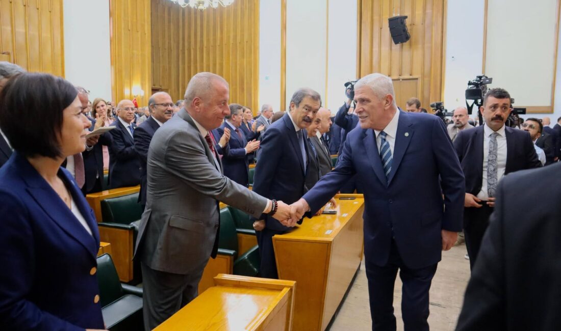 İYİ Parti, Türkiye Büyük Millet Meclisi’nde (TBMM) haftalık grup toplantısını
