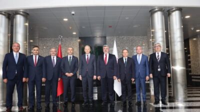 Afyonkarahisar heyeti, Ticaret Bakan Yardımcısı Volkan Ağar’ı makamında ziyaret ederek