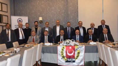 Anadolu Basın Birliği Afyonkarahisar Şubesi tarafından organize edilen toplantıların onuncusu,