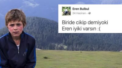 Trabzon’da terör saldırısında şehit edilen Eren Bülbül’ün yıllar önce yaptığı