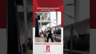 Çin üretimi bebek arabası sosyal medyada viral oldu! 📶https://kanal3.com.tr/ Sosyal