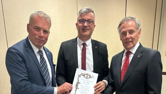 SOCAR Türkiye Kalite Yönetimi Müdürü Afyonkarahisarlı hemşehrimiz Dr. Ömer Özkan,
