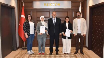 Uluslararası öğrenci hareketliliği kapsamında Kazakistan Hoca Ahmet Yesevi Üniversitesinden Afyonkarahisar