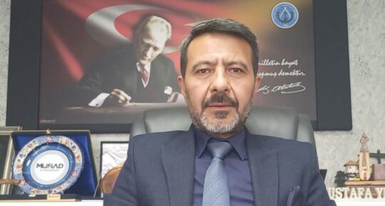 Yüzüncüyıl Karma Sanayi Sitesi Yapı Kooperatifi Başkanı Mustafa Yılmazaslan, yapım