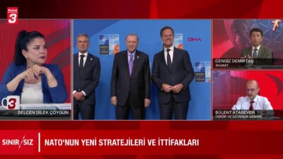 Kanal 3 TV ekranlarında yayınlanan Sınırsız programında, Ankara’da gerçekleştirilecek NATO