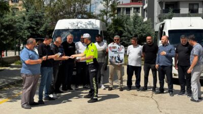 Afyonkarahisar İl Emniyet Müdürlüğü ekiplerince, kentte görev yapan okul servis