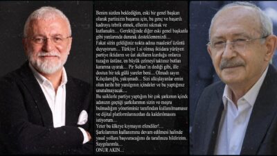 Sanatçı Onur Akın, CHP koltuğuna mutlak butlan kararı ile oturan