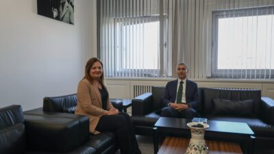 Afyonkarahisar Belediye Başkanı Burcu Köksal, Afyonkarahisar Valisi Dr. Naci Aktaş’ı