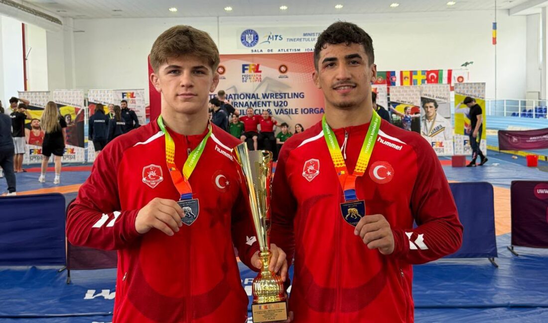 Romanya’da düzenlenen U-20 Dumitru Pırvulesco ve Vasile İorga Uluslararası Güreş