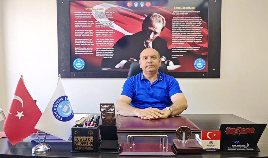 Türk Eğitim Sen Afyonkarahisar Şube Başkanı Muhtar Demirci, 2025/2026 eğitim