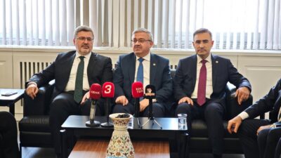 AK Parti Afyonkarahisar Milletvekilleri Ali Özkaya, İbrahim Yurdunuseven ve Hasan