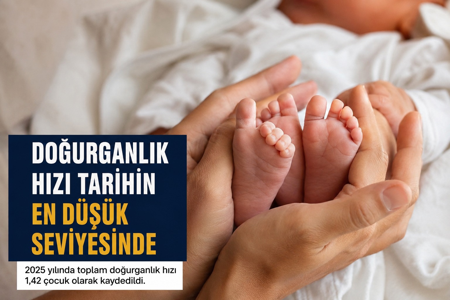 Türkiye'de doğurganlık oranları düşmeye devam ediyor. Türkiye İstatistik Kurumu'nun (TÜİK)