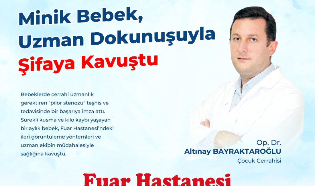 Afyonkarahisar Fuar Hastanesi, bebeklerde nadir görülen ve cerrahi uzmanlık gerektiren