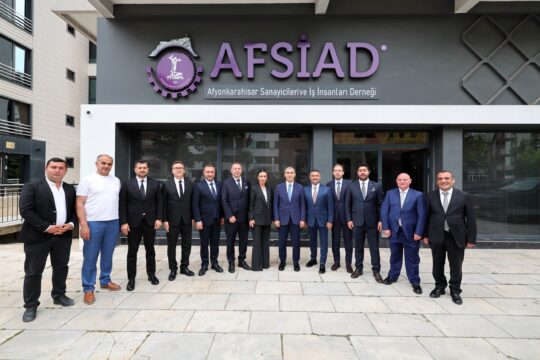 Afyonkarahisar Valisi Dr. Naci Aktaş, Afyonkarahisar Sanayicileri ve İş İnsanları