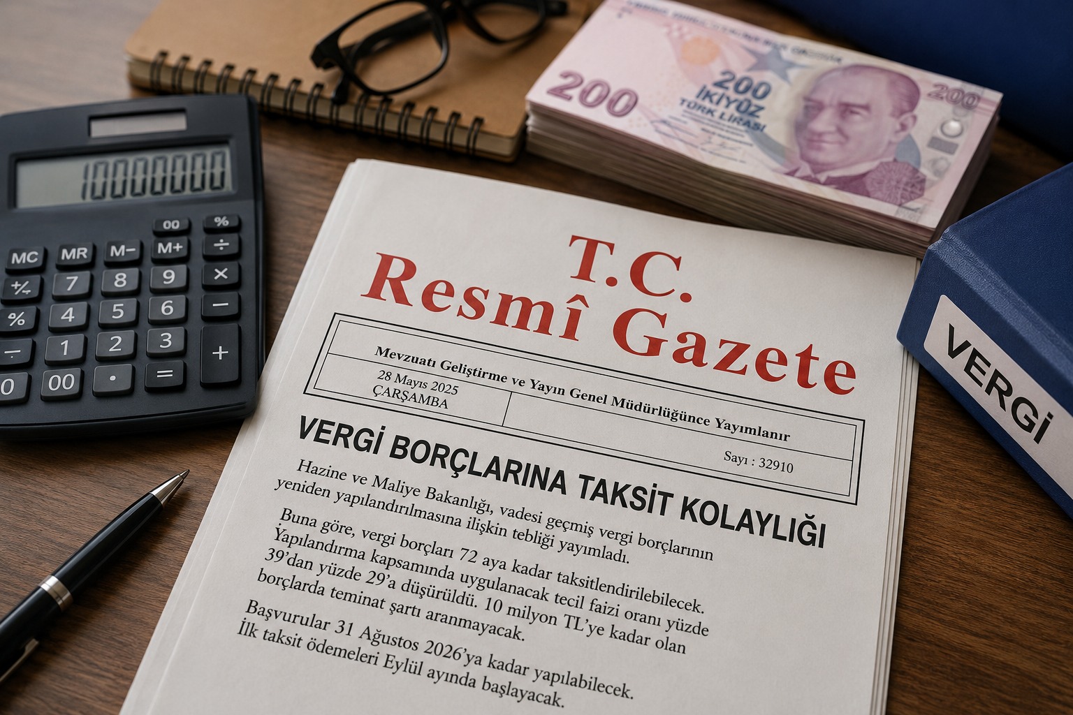 Hazine ve Maliye Bakanlığı tarafından hazırlanan ve Resmi Gazete'de yayımlanarak