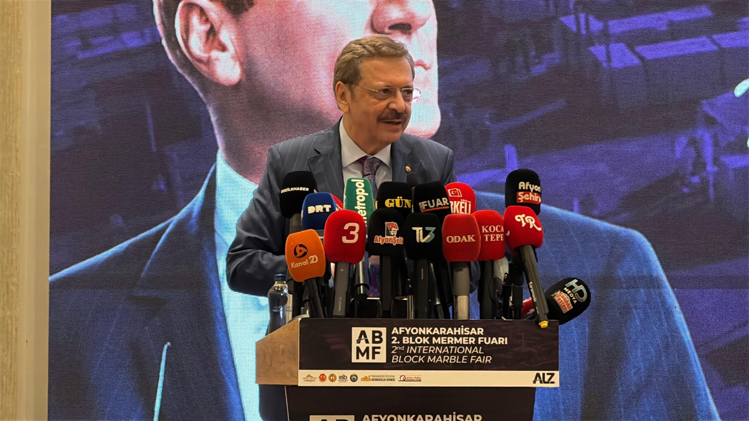 Türkiye Odalar ve Borsalar Birliği Başkanı Rifat Hisarcıklıoğlu, organizasyonun başarısında