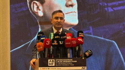 AK Parti Afyonkarahisar Milletvekili Hasan Arslan, mermer sektörünün hem Afyonkarahisar