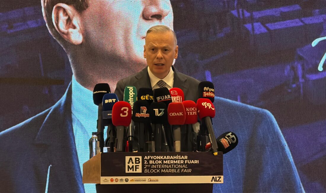 AĞAR: AFYON MERMERİ TÜRKİYE’NİN KÜRESEL GÜCÜNÜ PEKİŞTİRİYOR Ticaret Bakan Yardımcısı
