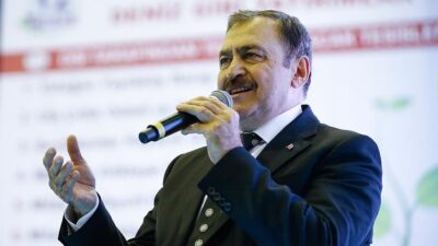 Eski Orman ve Su İşleri Bakanımız Prof. Dr. Veysel Eroğlu,