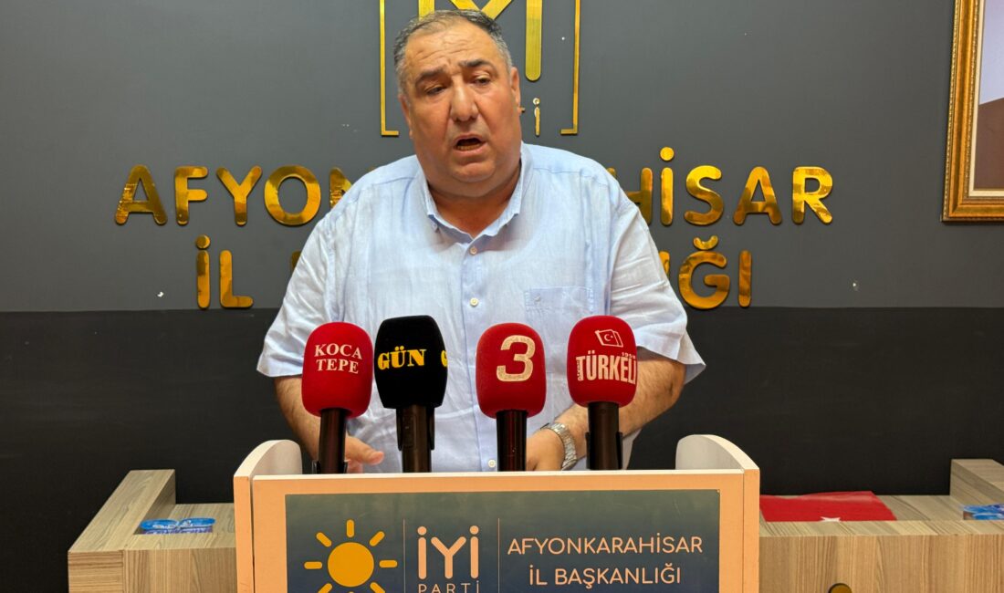 İYİ Parti Afyonkarahisar İl Başkanlığı, kentteki yerel ve ulusal gündem