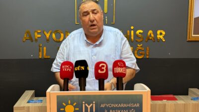 İYİ Parti Afyonkarahisar İl Başkanlığı, kentteki yerel ve ulusal gündem
