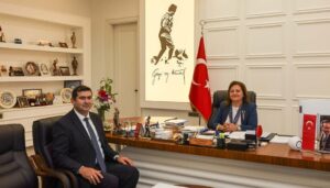Afyonkarahisar Belediye Başkanı Burcu Köksal, Sosyal Güvenlik Kurumu İl Müdürü