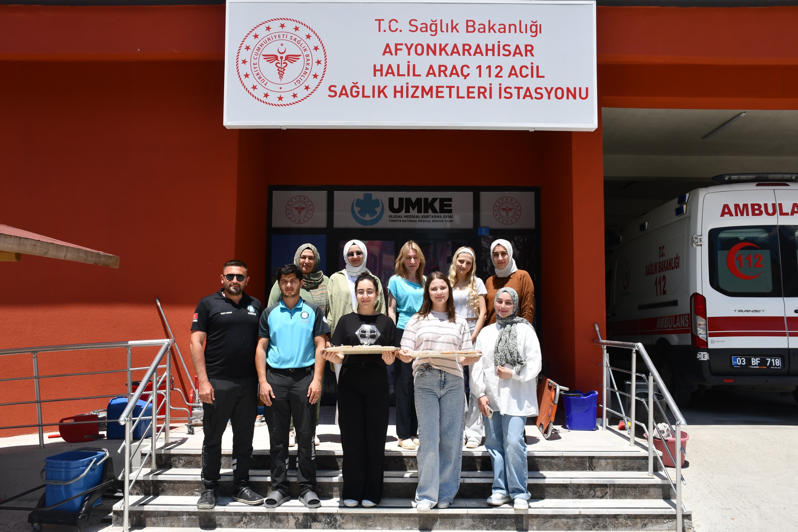 Aşure Günü kapsamında Afyonkarahisar Bacım Sultan Yurdu’nda öğrencilerin katılımıyla aşure