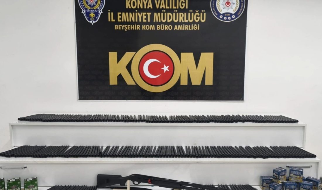 Konya emniyetinin kaçakçılara yönelik uzun süredir yürüttüğü teknik ve fiziki