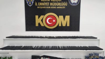Konya emniyetinin kaçakçılara yönelik uzun süredir yürüttüğü teknik ve fiziki