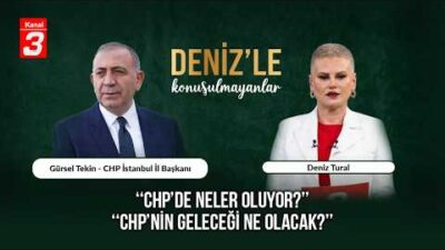 Deniz’le Konuşulmayanlar | 6 Haziran 2026 📶https://kanal3.com.tr/ Sosyal Medya Hesaplarımızı