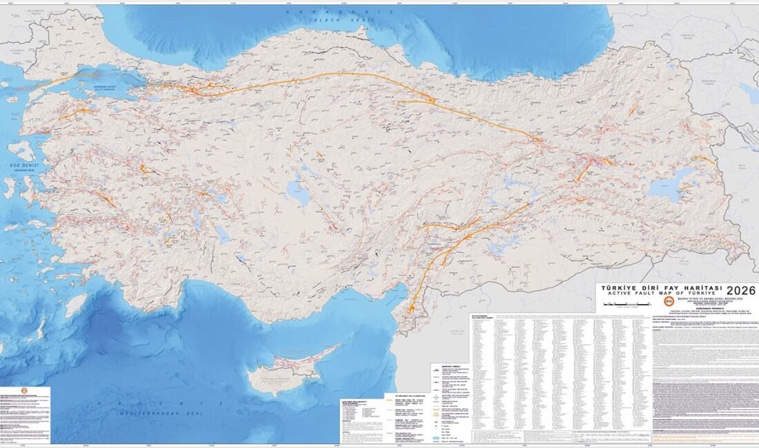 Maden Tetkik ve Arama Genel Müdürlüğü (MTA), en son 2013