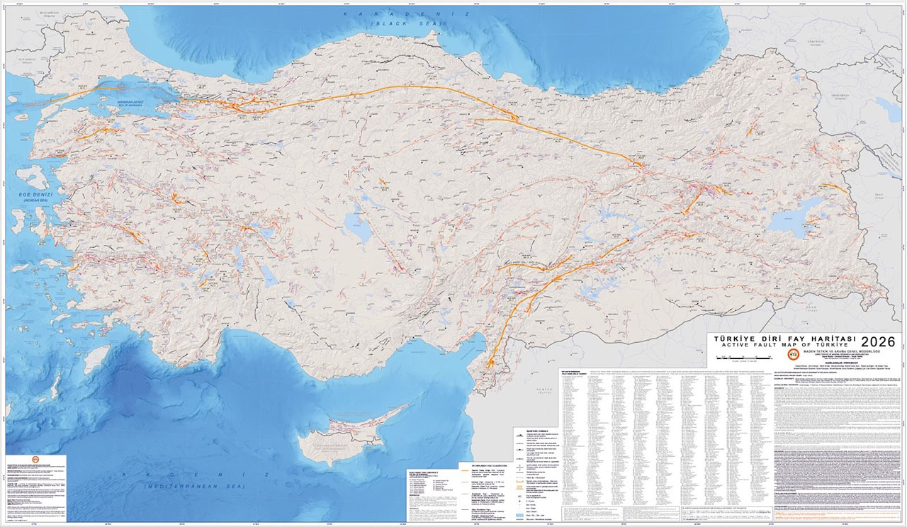 Maden Tetkik ve Arama Genel Müdürlüğü (MTA), en son 2013