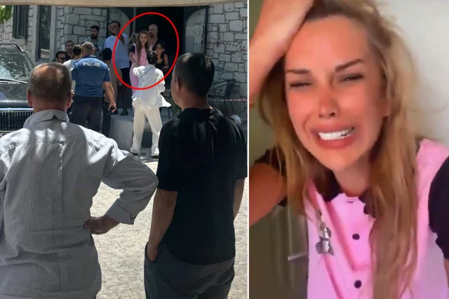 İzmir'in Çeşme ilçesinde tatil yapan internet fenomeni Dilan Polat ve