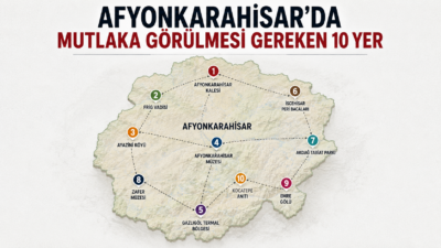 Tarihi mirası, doğal güzellikleri ve termal kaynaklarıyla öne çıkan Afyonkarahisar,